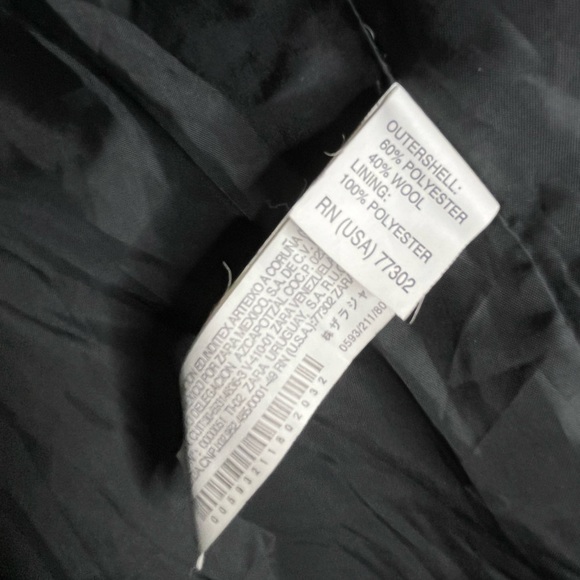 Wool Poly blend Peacoat - Picture 14 of 14